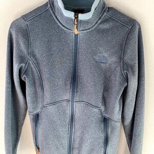 Women's fleece light blue North Face Jacket size SMALL
